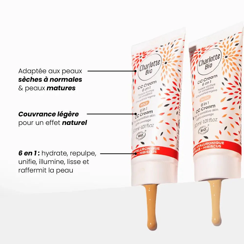 CC crème BIO Nude - Peaux médiums - Image 4