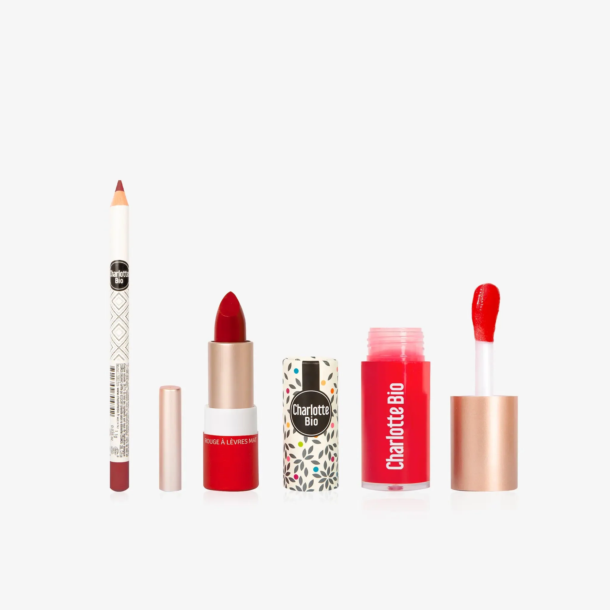 Trio lèvres : crayon, rouge à lèvres et huile à lèvres - Image 5